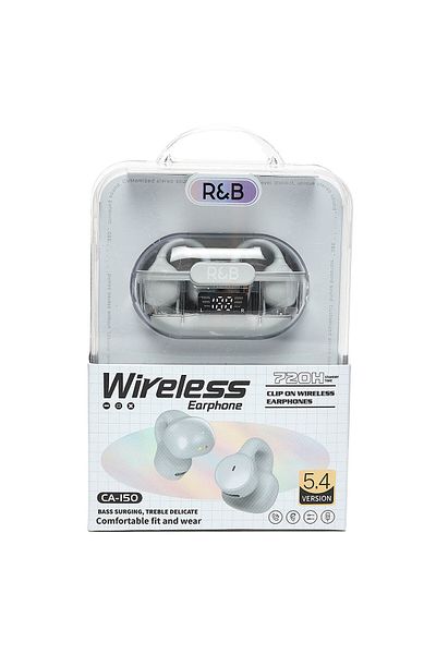 R&B Grey WIRELESS EARBUDS