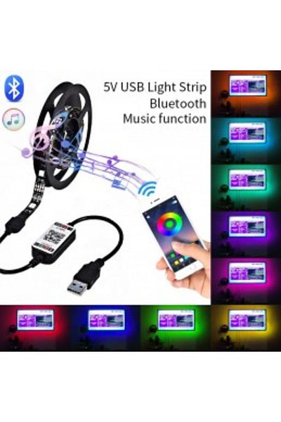 OEM Banda Led 5050 RGB, Bluetooth, 5 m