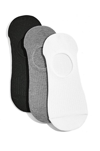 R&B Grey MENS INVISIBLE SOCKS
