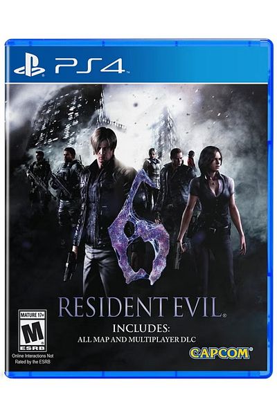 CAPCOM Resident Evil 6 PS4 Edition - لعبة أكشن ورعب وبقاء