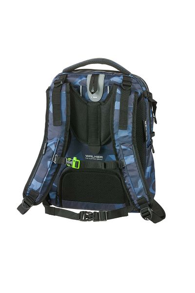 walker Ghiozdan scolar pentru adolescenti, Elite 2.0 Camo Anthrazit, Walker, 32 x 46 x 20 cm, camo gri
