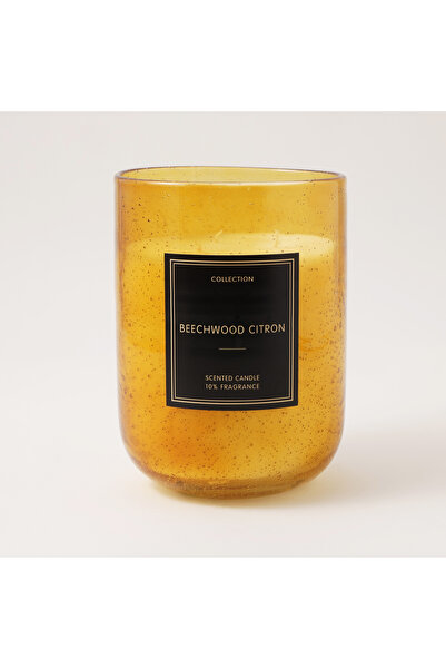 Generic Beechwood And Citron Scented Glass Candle 1828G