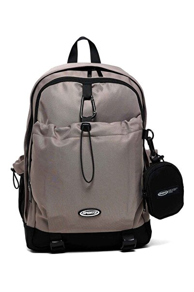 R&B حقيبة ظهر للأولاد باللون البني