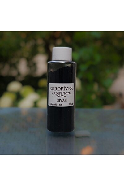 Europiyer Siyah Kadife Tozu (FLOK TOZU)