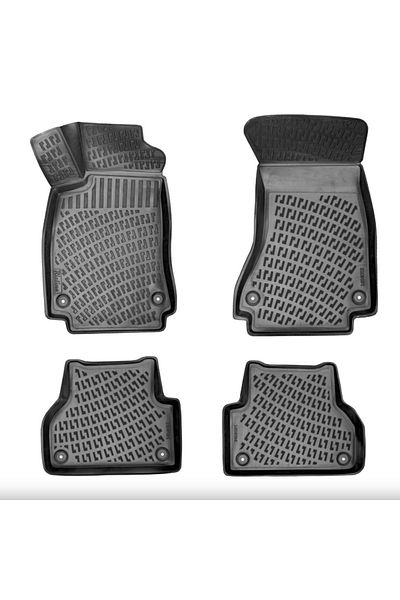 DELUXETUNING Set covorase auto cauciuc Audi A4 B9 2016-> forma tavita