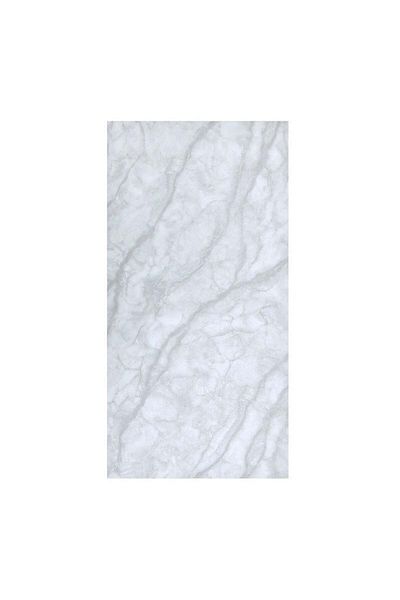 divendi-ro Set of 10 self-adhesive PVC marble tiles for walls or floors - White