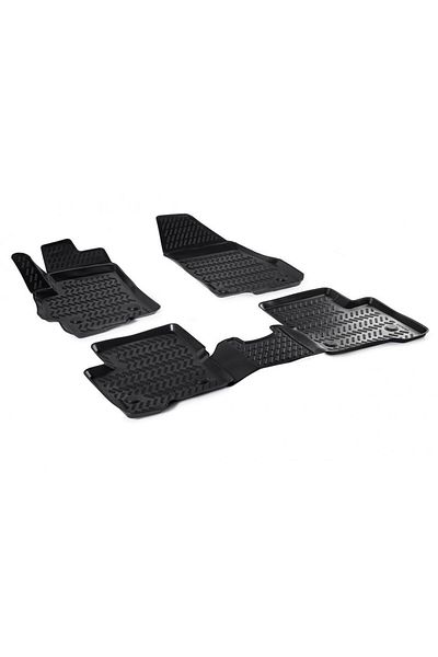 DELUXETUNING Set covorase auto cauciuc KIA Rio IV 2017-> forma tavita