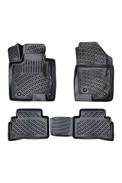 DELUXETUNING Set covorase auto cauciuc Hyundai Tucson IV 2021-> forma tavita