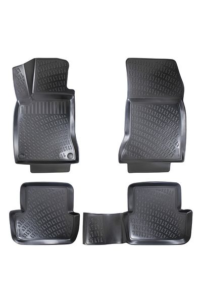 DELUXETUNING Set covorase auto cauciuc Mercedes Clasa A W176 2012-2018 forma tavita