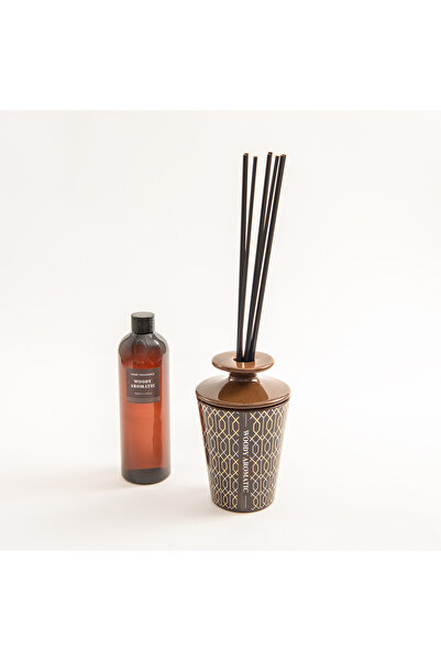NİCE Woody aromatic diffuser with fiber sticks 400 ml