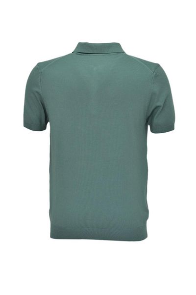 DYNAMO Men's Polo Neck Zippered Knitwear T-Shirt T356 Bgl-St04594