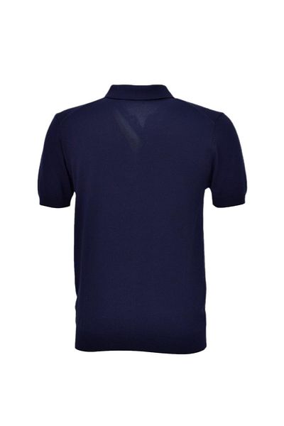 DYNAMO Men's Polo Neck Zippered Knitwear T-Shirt T356 Bgl-St04594