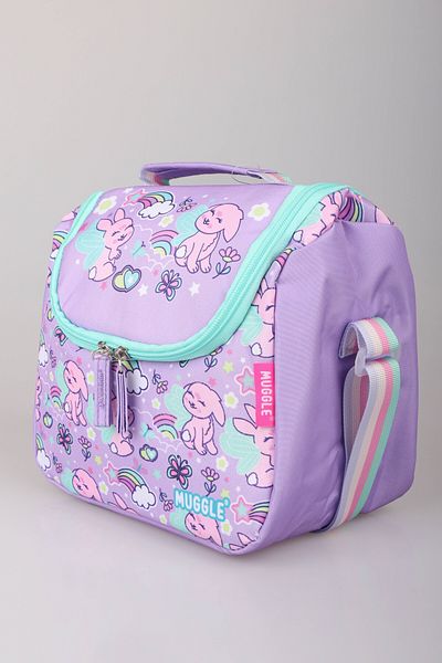 MUGGLE "Dekomus Wet Wipes Gifted" "Fluffy Bunny Collection" Thermos Lunch Box