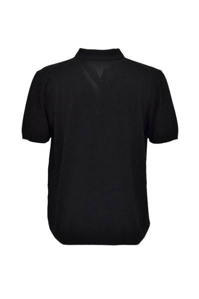 DYNAMO Men's Polo Neck Zippered Knitwear T-Shirt T356 Bgl-St04594