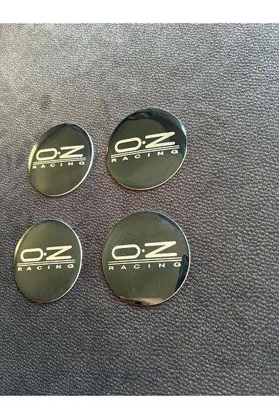CEBECİOTO Oz Racing Black Wheel Hub Arms 60mm Set of 4 Sticker