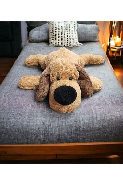 Ece Genç Big Nose Dog Sleeping and Playmate Plush Pillow Toy