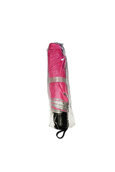 OEM Folding Umbrella, with retractable handle. Pink