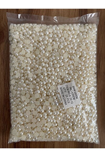 312 KONSEPT 175 Adet 8 mm yarım inci krem rengi