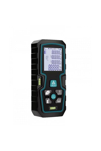 divendi-ro Professional Laser Rangefinder, with Boloboc, LCD Display, max distance 80m - Black