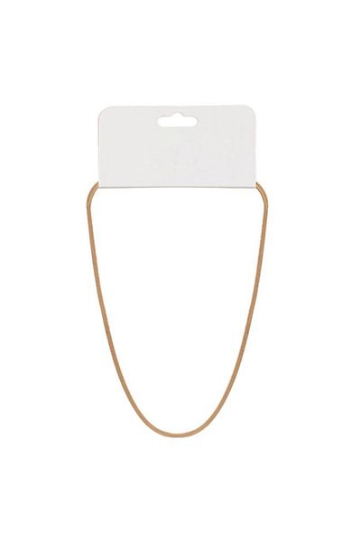 OEM Women's Flat Necklace, Gold