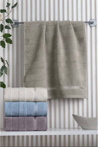 Altınbaşak Jacquard 4-Piece 50X90 Hand Towel Nila
