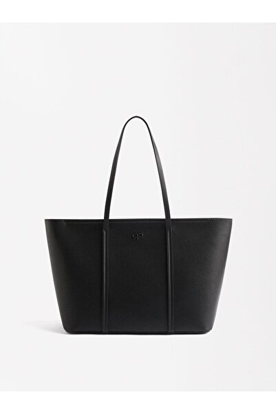 PARFOIS Dokulu Günlük Shopper Çanta