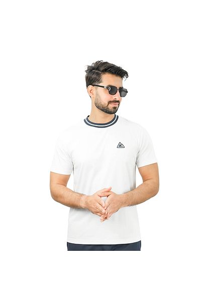 Giordano Men's Cotton Crew Neck Slim Print Tee