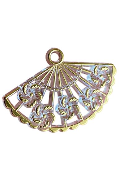 312 KONSEPT 25 позлатени мъниста във формата на ветрило