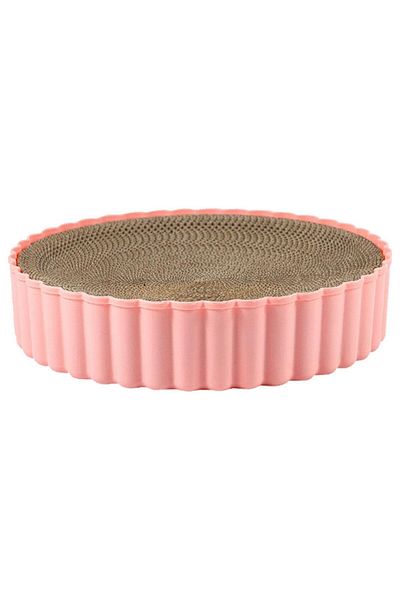OEM Cat Scratching Board with Tray, 33 Cm - Pink
