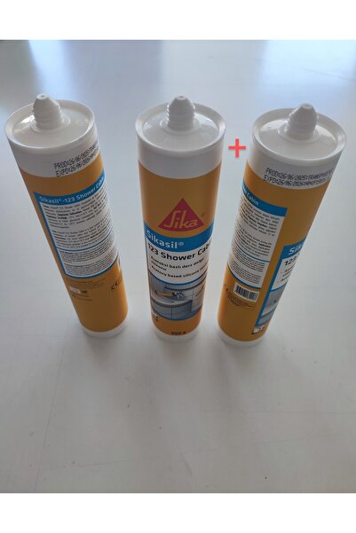 Sika duşakabin silikonu sikasil 123 3 al 2 öde