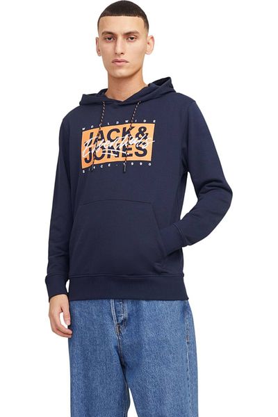 Jack & Jones Hanorac JACK & JONES Colton PO - 12268440-Sky Captain