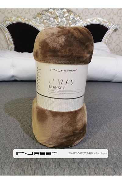 INREST Soft Single Blanket Size 220x160Cm - Multi Color