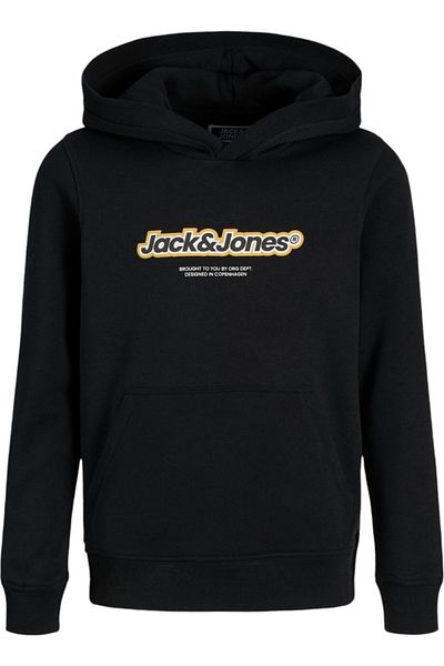 Jack & Jones Φούτερ JACK & JONES Vesterbro Newton JNR - 12267447-Μαύρο