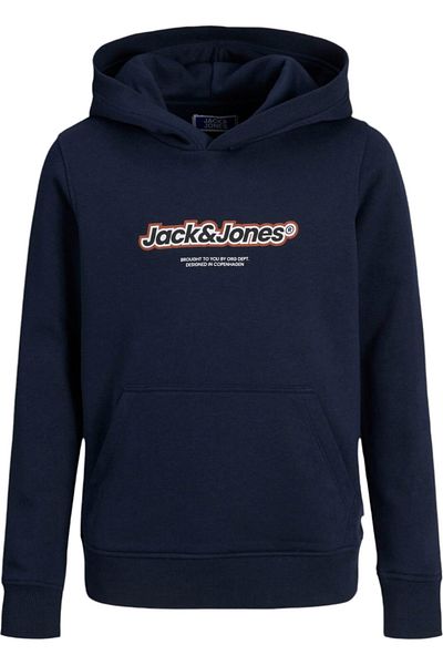 Jack & Jones Hoodie JACK &JONES Vesterbro Newton JNR - 12267447-Sky