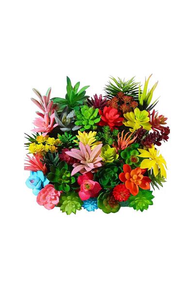 OEM Set 10 Mini Plante Artificiale - Fara ghiveci