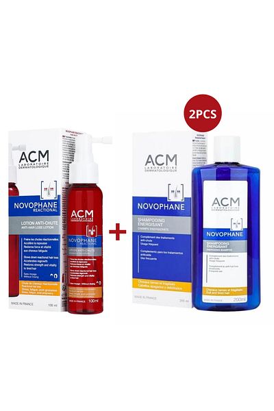 ACM ACM Novophane Anti-Hair Loss Kit: Shampoo 200ml, Spray 100ml