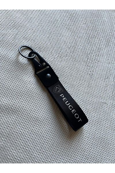 CEBECİOTO Peugeot Cloth Keychain Quality Auto -Moto Accessory 15cm Double Sided Printing