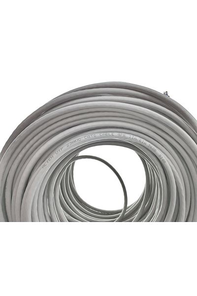 Alien Surface UTP cable roll, Alien 00129, cat6e, length 100 meters, CCA, AWG 23, network connection, ethernet, gray