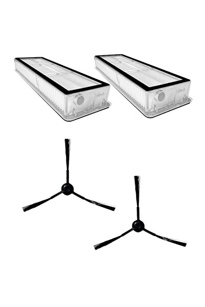 ROPALDE Set de 4 piese de schimb compatibile cu aspiratorul robot Xiaomi Vacuum Mop S10T (STFCR01SZ)