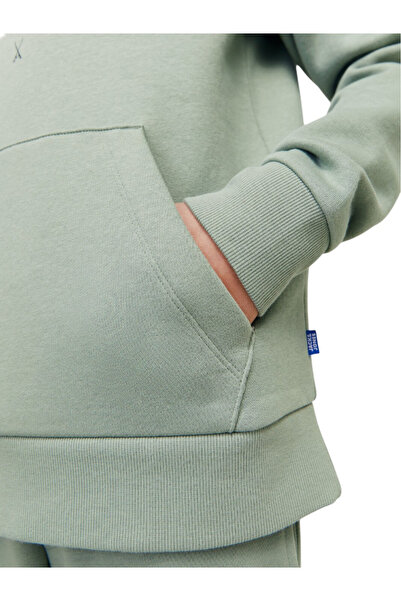 Jack & Jones Hanorac JACK & JONES Λογότυπο 2 Χρώματα JNR - 12258823-Iceberg Green