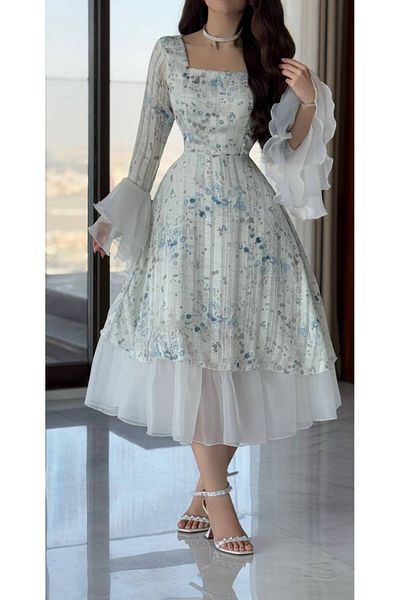 4YOU White floral dress