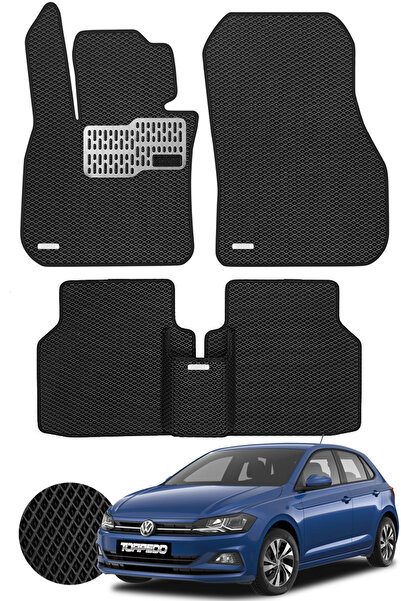 TORPEDO Volkswagen Polo 2021 ve Sonrası Uyumlu Hücreli Premium Eva Paspas Set...