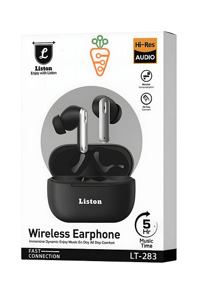 NO N4ME Liston LT-283 – Wireless headphones with noise-cancelling technology and high-fidelity sound quality.