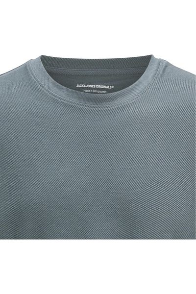 Jack & Jones Tricou JACK & JONES Split Twill - 12273109-Stormy Weather