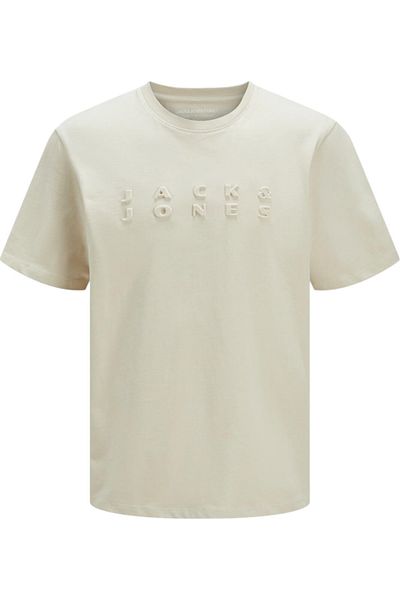 Jack & Jones Tricou JACK & JONES Στάμπα Pacer - 12273295-Moonbeam