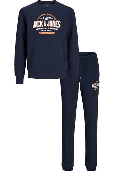 Jack & Jones Σετ με λογότυπο JACK & JONES MNI - 12267671-Σακετάκι Navy