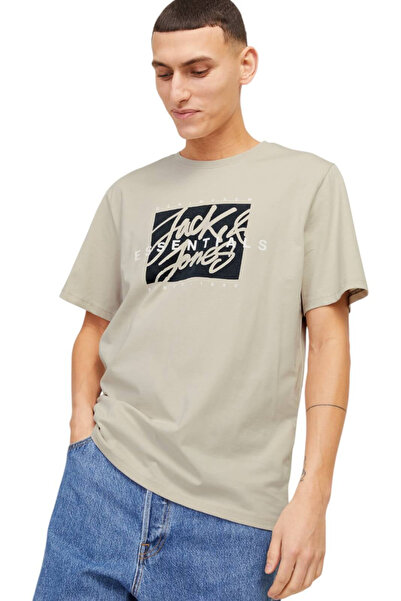 Jack & Jones Tricou JACK & JONES Colton - 12268439-Moonbeam