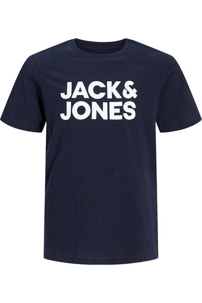 Jack & Jones Tricou JACK & JONES Corp Λογότυπο JNR - 12152730-Σκούρο μπλε σακάκι