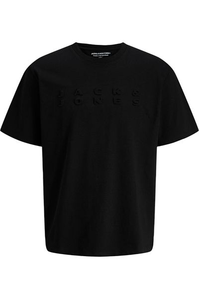 Jack & Jones Tricou JACK & JONES Στάμπα Pacer - 12273295-Μαύρο
