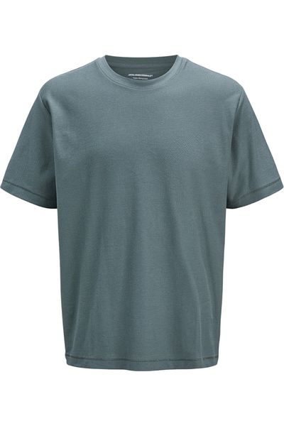 Jack & Jones Tricou JACK & JONES Split Twill - 12273109-Stormy Weather